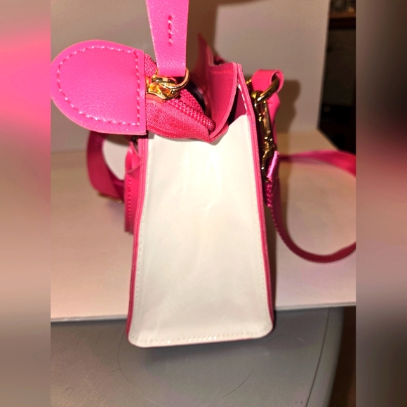 Girl's Stylish Pink Playpurse & Wallet - Picture 6 of 11